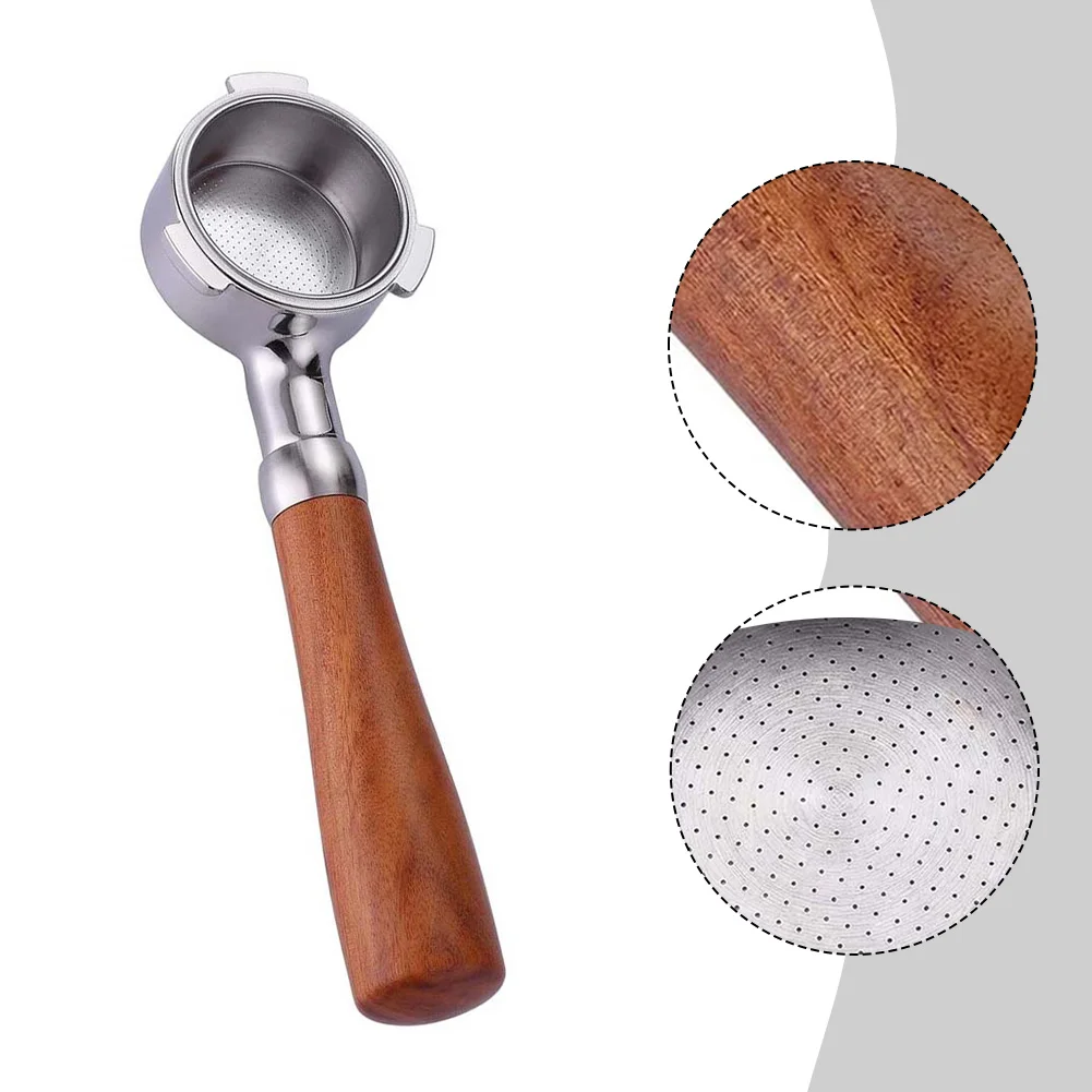 Portafilter Coffee Maker Handle 220mm Length EC680/EC685/EC785 for espresso Bottomless For Dedica Three Ear Handle
