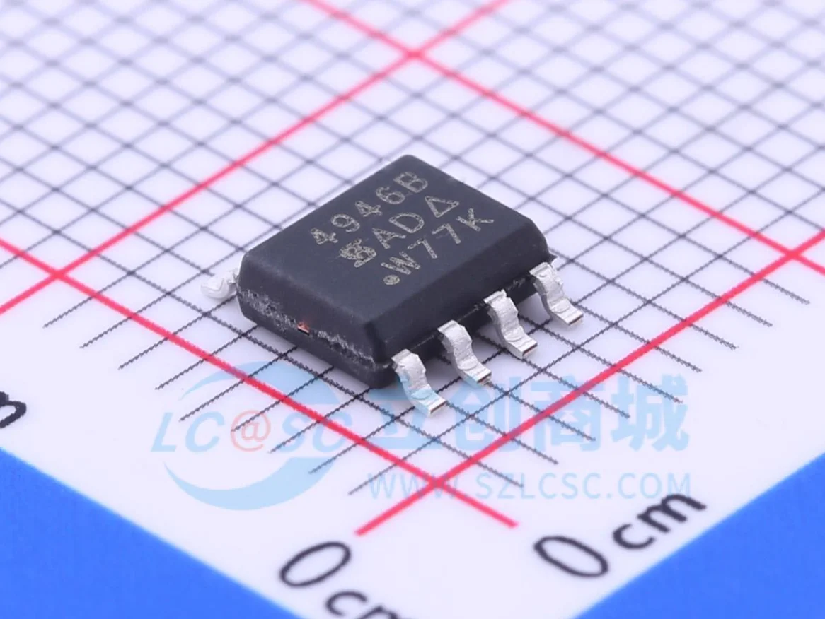 15PCS  New stock SI4946BEY-T1-E3 silk screen 4946B patch SOP8 field-effect transistor chip