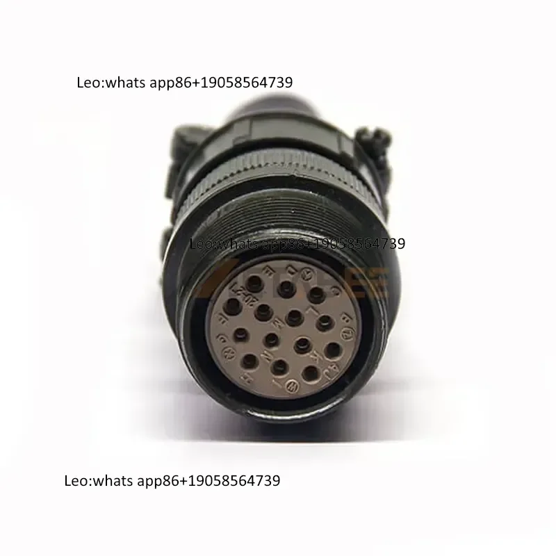 MS3101A20-27S In-line Receptacle 14 Pin Female Socket MS3106A20-27P Male Plug MS3102A20-27P Box Mount 5015 Series