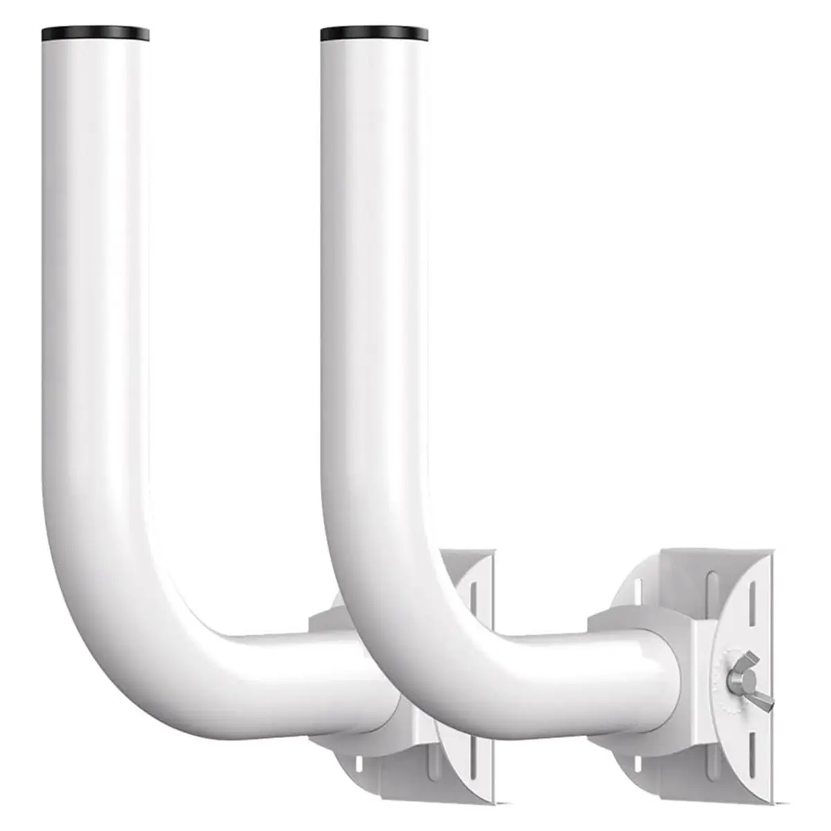 AA80 Universal Wireless Bridge Bracket Mount,Pole and Wall-Mounted Mount for Outdoor Ap Access Point Client Bridge Cpe,2-Pack