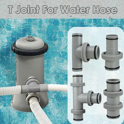 T Joint Sand Filter Pump Hose T&ee Joint Adapter Joint Replacement Fittings For Above Ground Pool And Pool Pump Maintenance