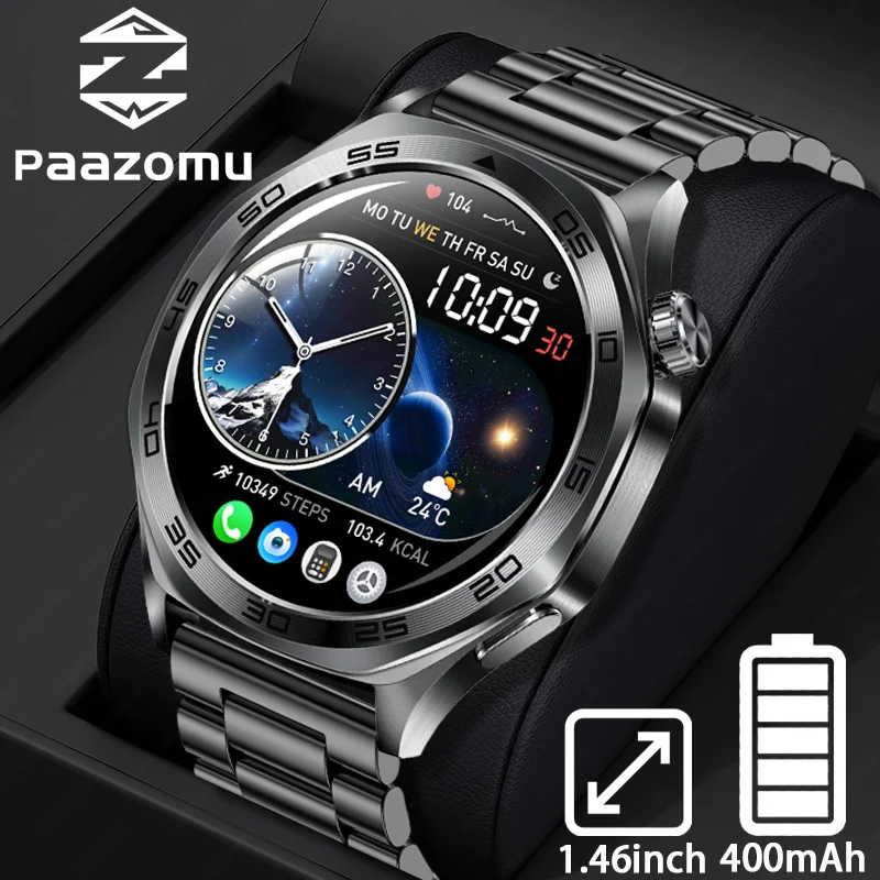 

2025 New SmartWatch For Men Women Bluetooth Call Bracelet IP68 Waterproof Sports Fitness Watch For HUAWEI Healthy Smartwatch Man