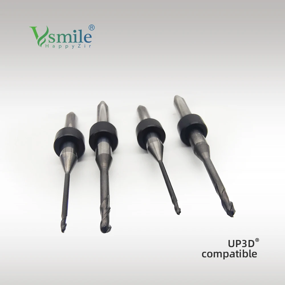 

Dental Milling Bur up3d p53 Strawberries for Zirconia PMMA Wax with Shank dia 4.0 in Dental Milling Machine