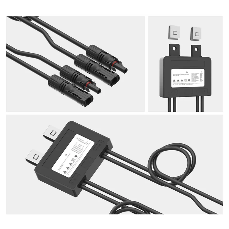 New-600W MPPT Power Optimizer Integrated PV Power Optimizer IP67 Solar Panel Monitoring Voltage-Limiting Anti-Hotspot