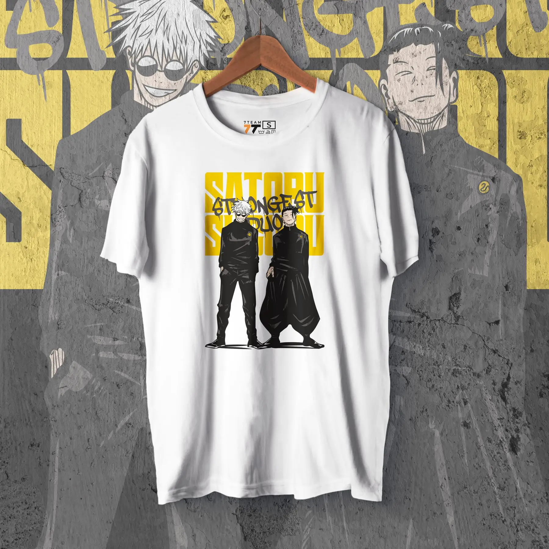 T-shirt with print Magic Battle - Satoru and Suguru 2 WE