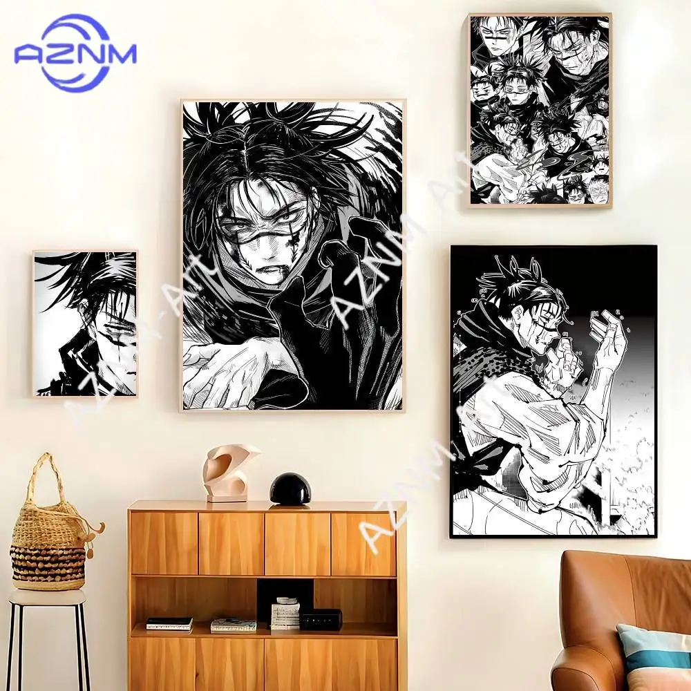 Choso Jujutsu Kaisen Anime Poster HD Quality Wall Art Retro Posters For Home Room Wall Decor Kawaii Room Decor
