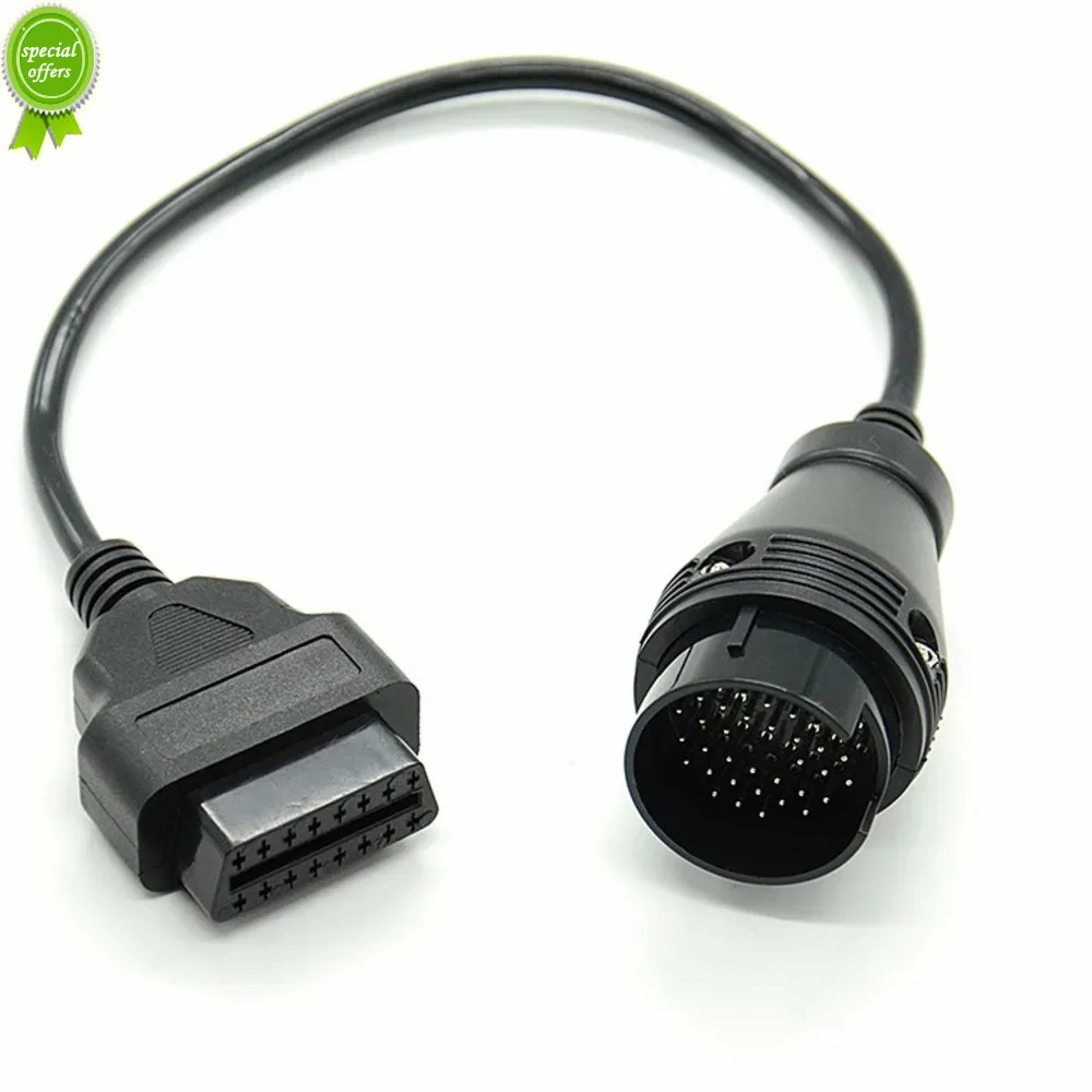 2024 For B*enz 16 Pin To 38 Pin OBD 2 Adapter Cable For Mer*cedes 38Pin Connector MB 38 Pin OBD2 OBDII Diagnostic Cable