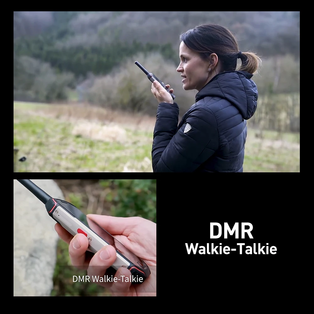 Imagem -05 - Unihertz-walkie-talkie Dmr Atom xl Telefone Móvel Robusto Ip68 Impermeável 6gb 128gb Android 10 48 mp 4300mah Nfc 4g