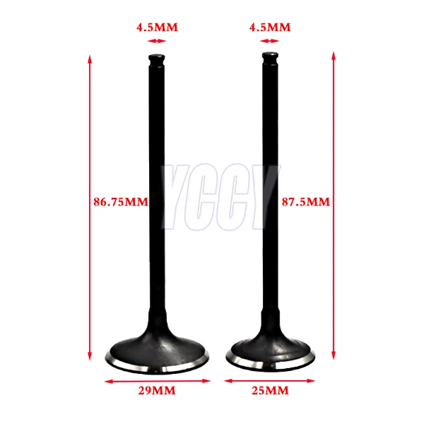 ل CFMOTO CF250 CF250NK CF 250 NK250 SR250 ملحقات محرك الدراجة النارية صمام العادم طقم صمامات السحب لوحة قفل مانع تسرب الزيت