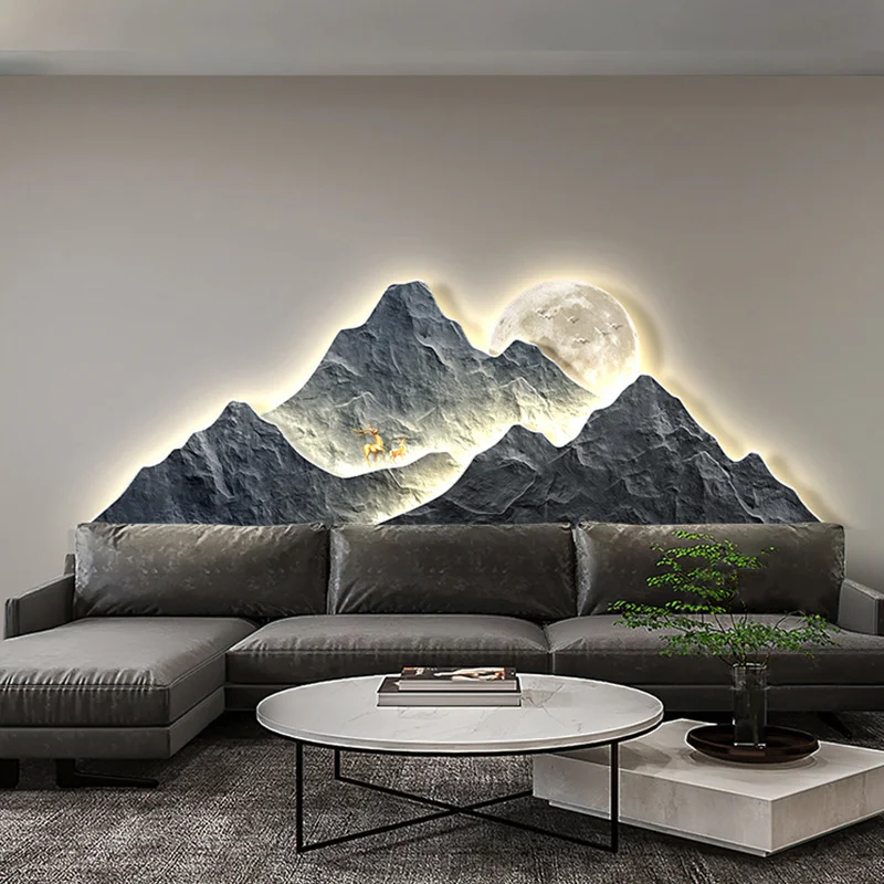 Lámpara de Pared Moderna para - Background Resin Art reseña y precio