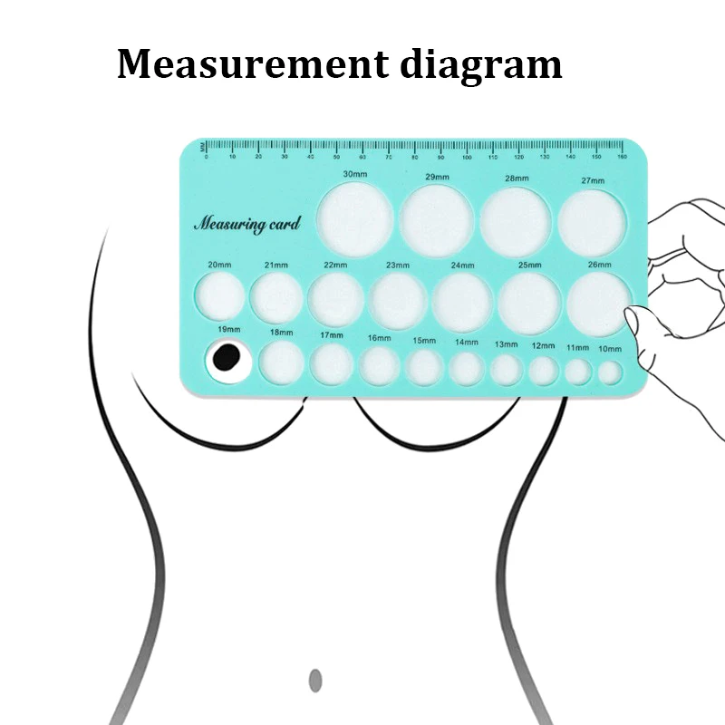 

Silicone Double Sides Nipple Measuring Ruler Tool Efficient Breast Pump Feeding Supply Breastpump Mothers Essential Accessories