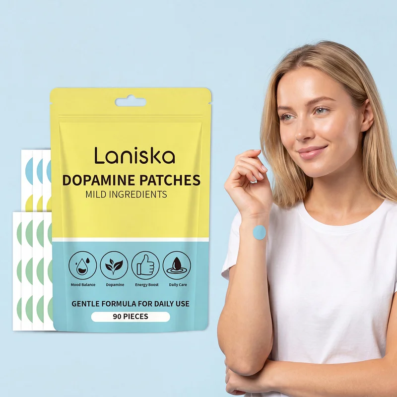 120pcs Combo Dopamine Patches & Red Panax Ginseng Ginkgo Biloba Transdermal Patches 2 Pouches Body Care Set - view 6