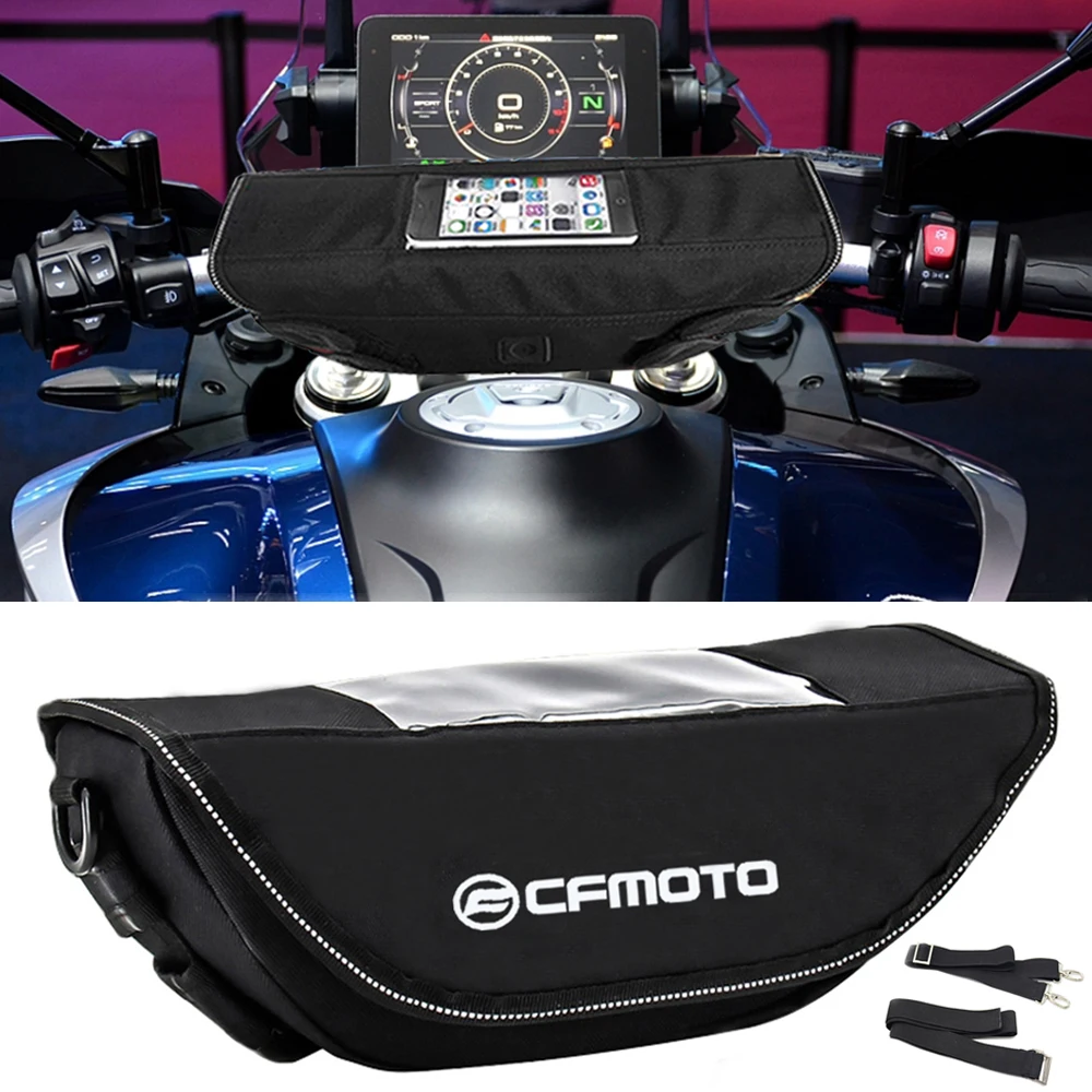 Motorcycle Handlebar Bag For CFMOTO 800MT 800 MT MT800 N39° 2021 2022 Accessories Portable Waterproof Phone Bags