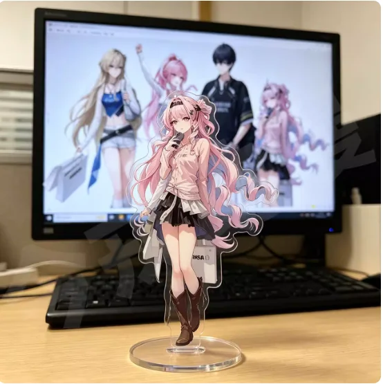 Japanese Anime Love and Deepspace Rafayel Acrylic Stand Figure Model Plate Cosplay Collection Desktop Decor Gifts XYZ