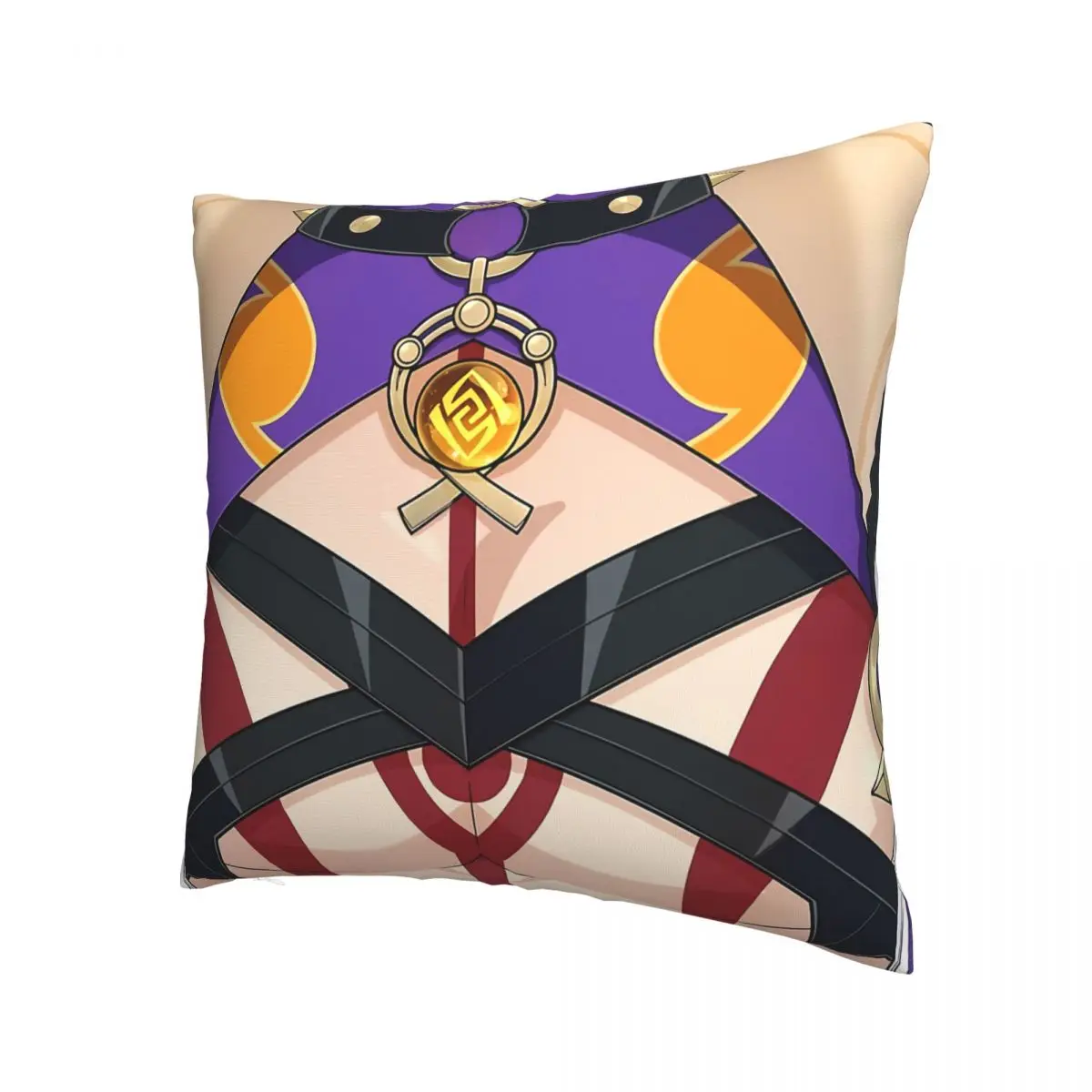 Itto Tiddies Genshin Impact Throw Pillow Case Meme Cushion For Home Sofa Chair Decorative Hug Pillowcase