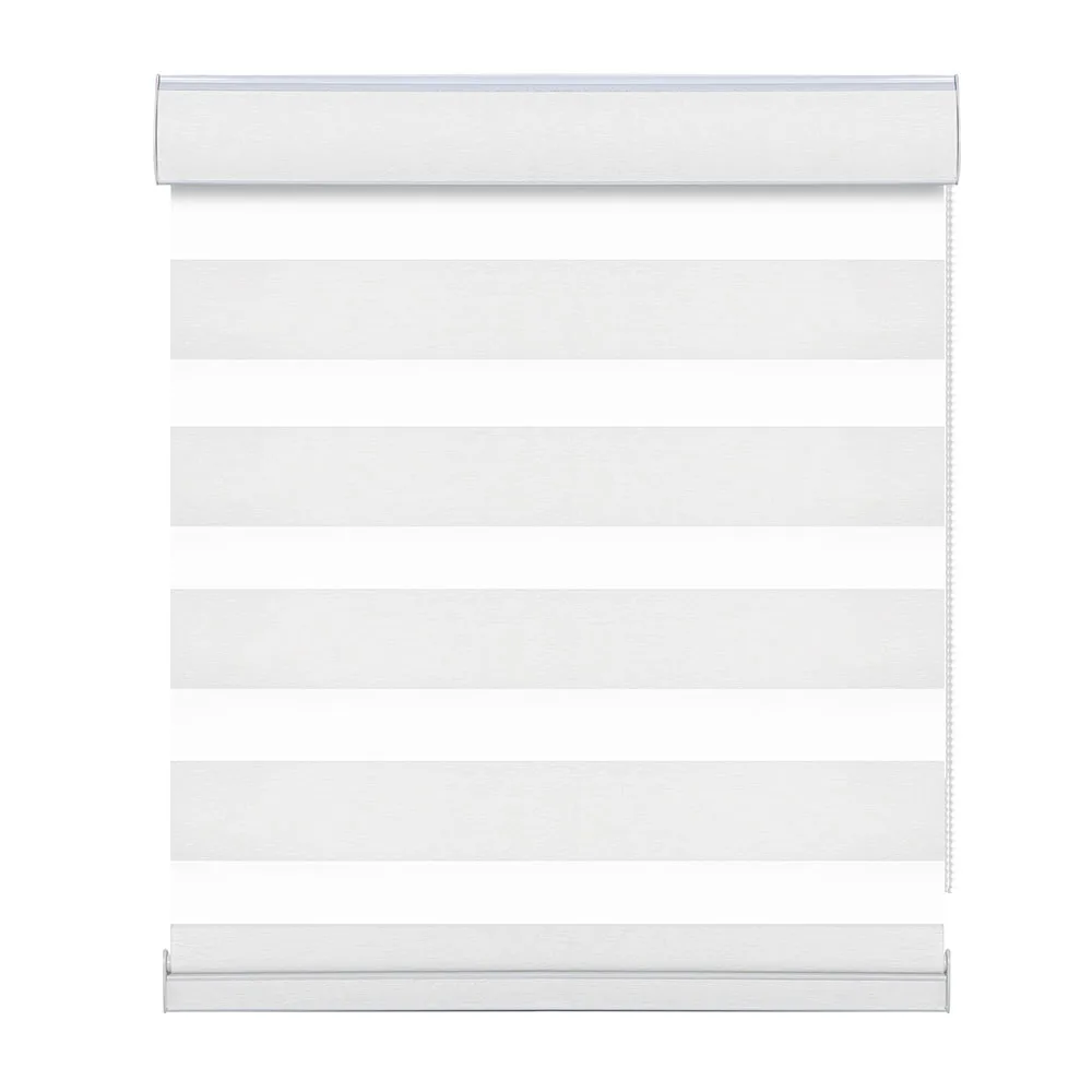 Zebra Blinds Electric Semi-Blackout Shades Blind Customized Remote Control Window Shades Wi-fi Tuya Alexa Smart Decor