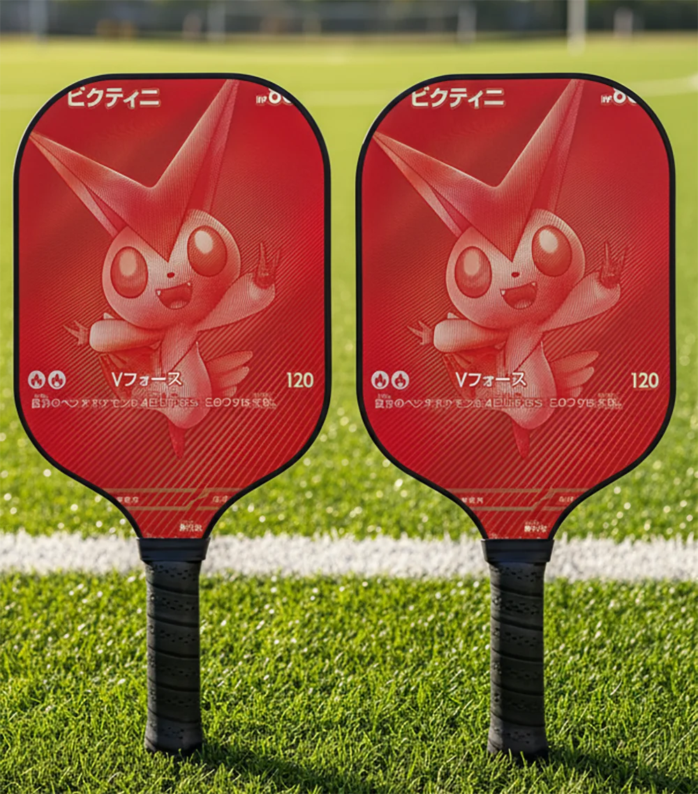 animes-figure-style-pokemon-cool-design-carbon-fiber-fiberglass-pickleball-paddle-professional-intermediate-starter