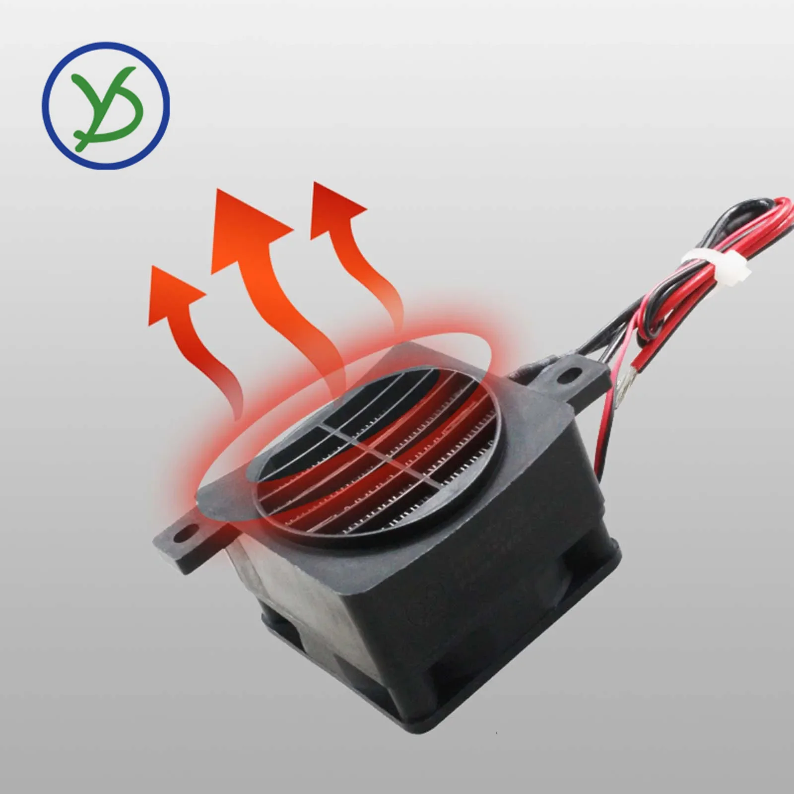Izolowany 220V 12V 24V 50W ~ 200W PTC termowentylator izolacja stała temperatura grzejnik elektryczny element grzejny przestrzeni inkubator