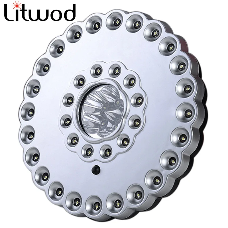 Litwod 41 LED Camping Lights Camp Umbrella Lamp 36+5LED Tent Lights for emergency reading