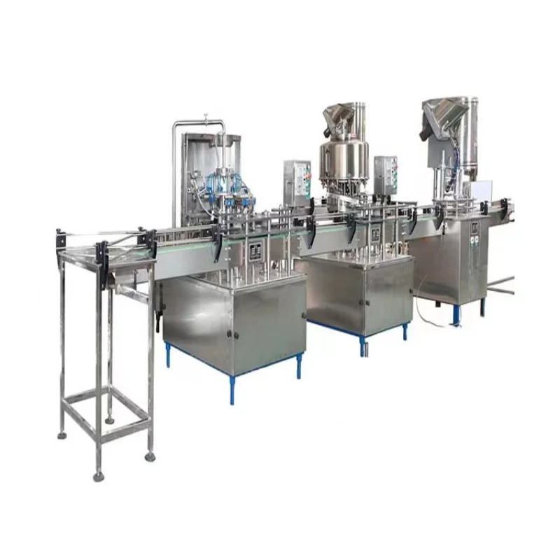 Factory Direct Automatic Bottled Filling Machine PET Bottles Drinking Mineral Water Labeling Beverage Production Fill Line Cost