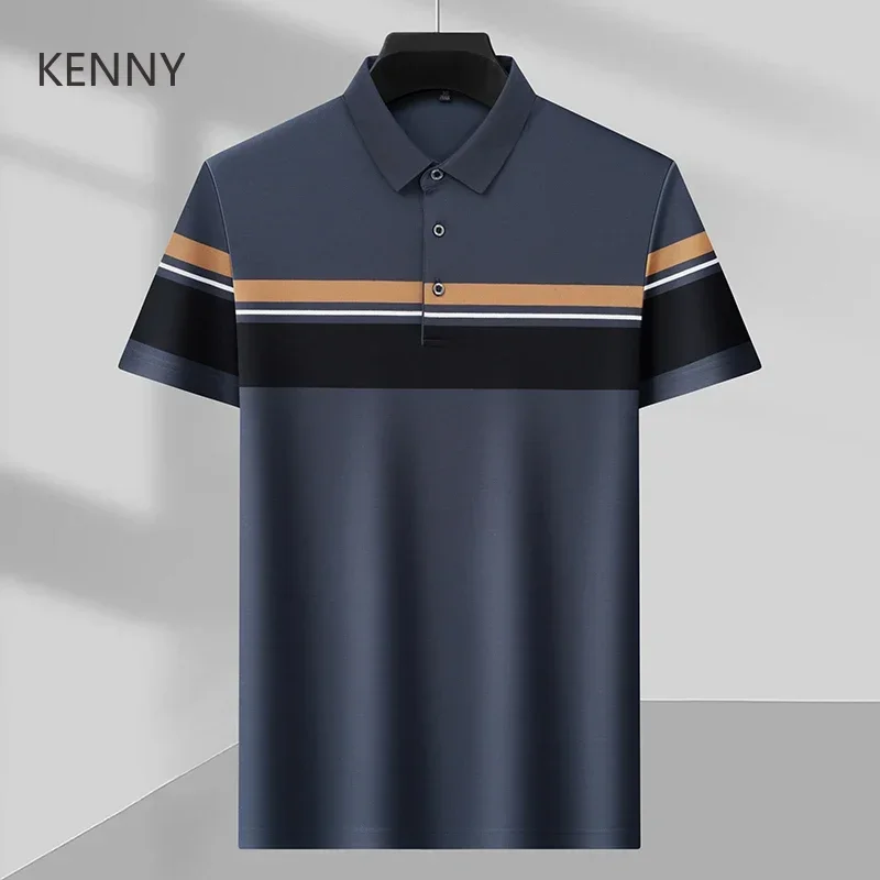 

Рубашки поло с коротким рукавом Новые топы Футболки Летняя мужская одежда Мужские футболки Высококачественная модная футболка Мужская хлопковая футболка с лацканами