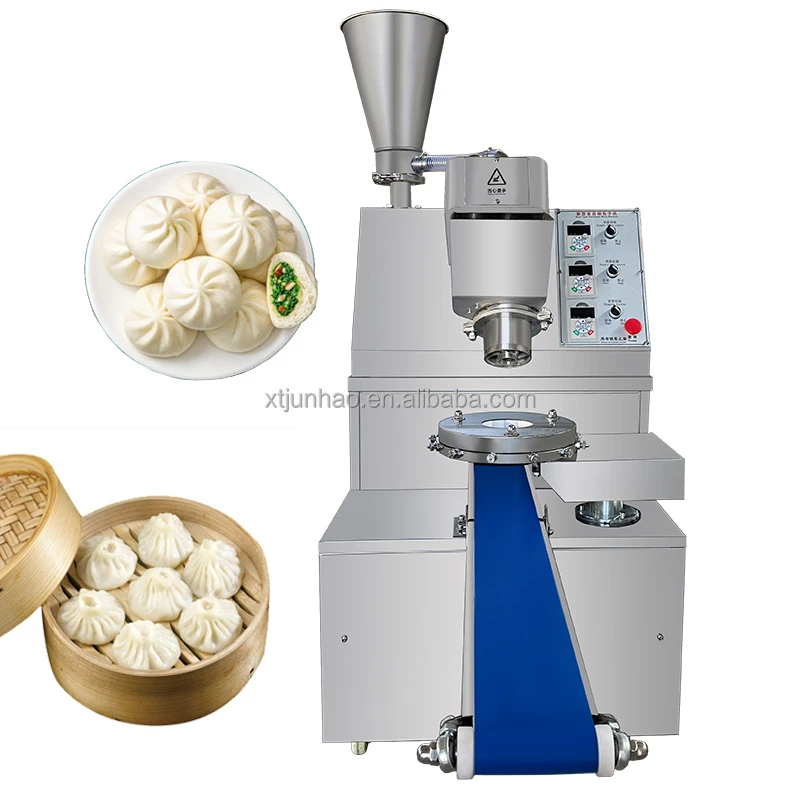 Industrial Automatic Steamed Stuffing Bun Momo Maker Chinese Baozi Making Machine ready to ship