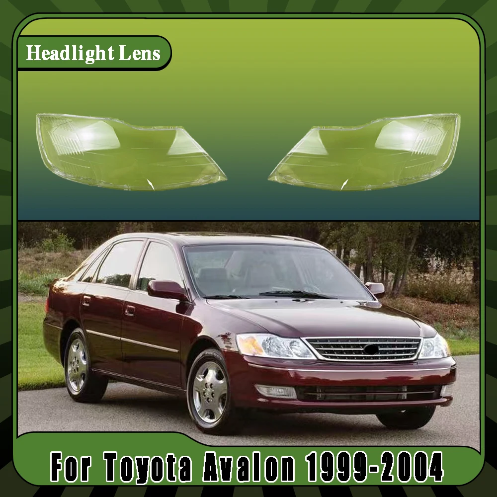Car Replacement Headlamp Caps Glass Headlight Cover Auto Transparent Lampshade Case Lamp Lens Shell For Toyota Avalon 1999-2004