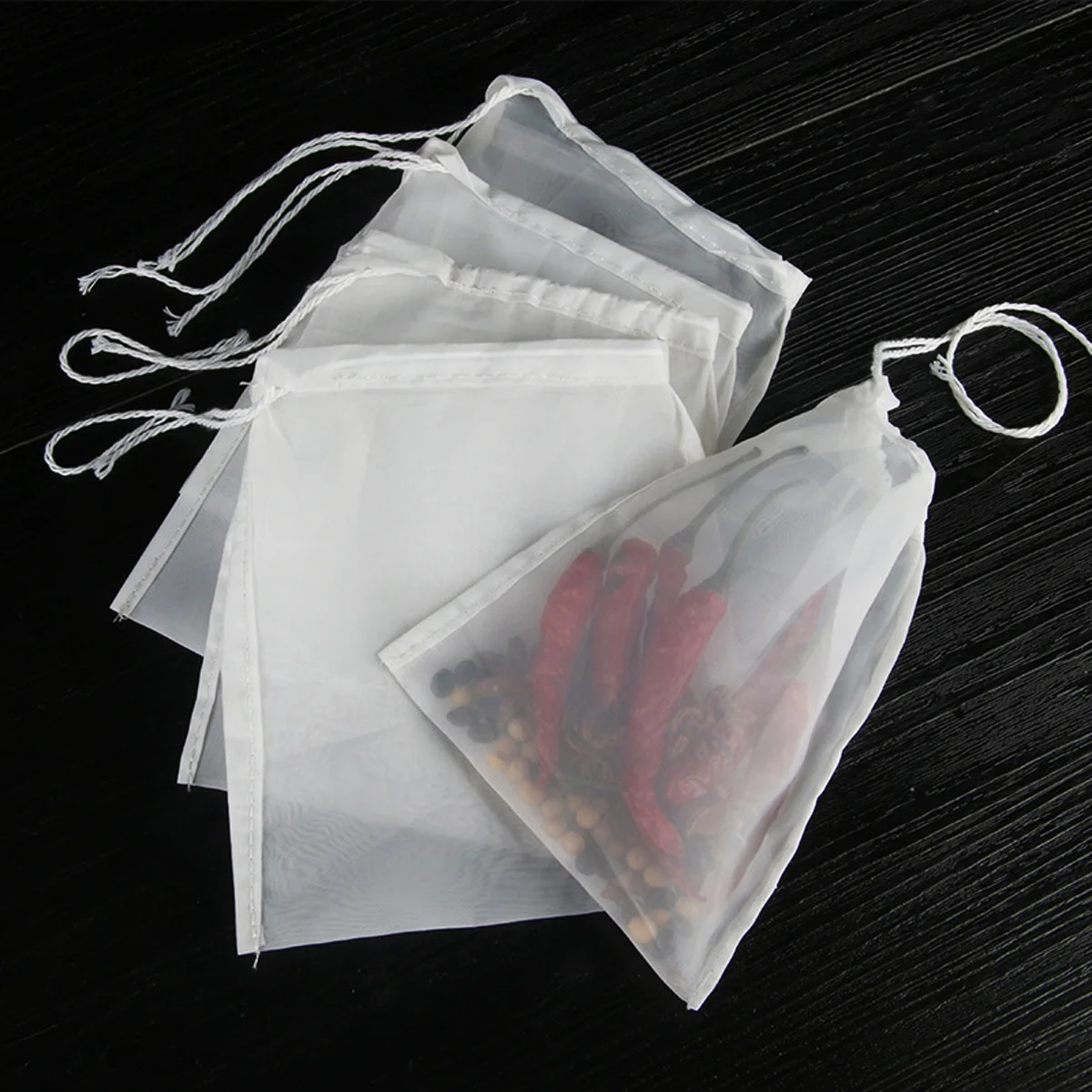 3 шт. многоразовые фильтры для фруктовых и овощных соков, натёртых сёкусок