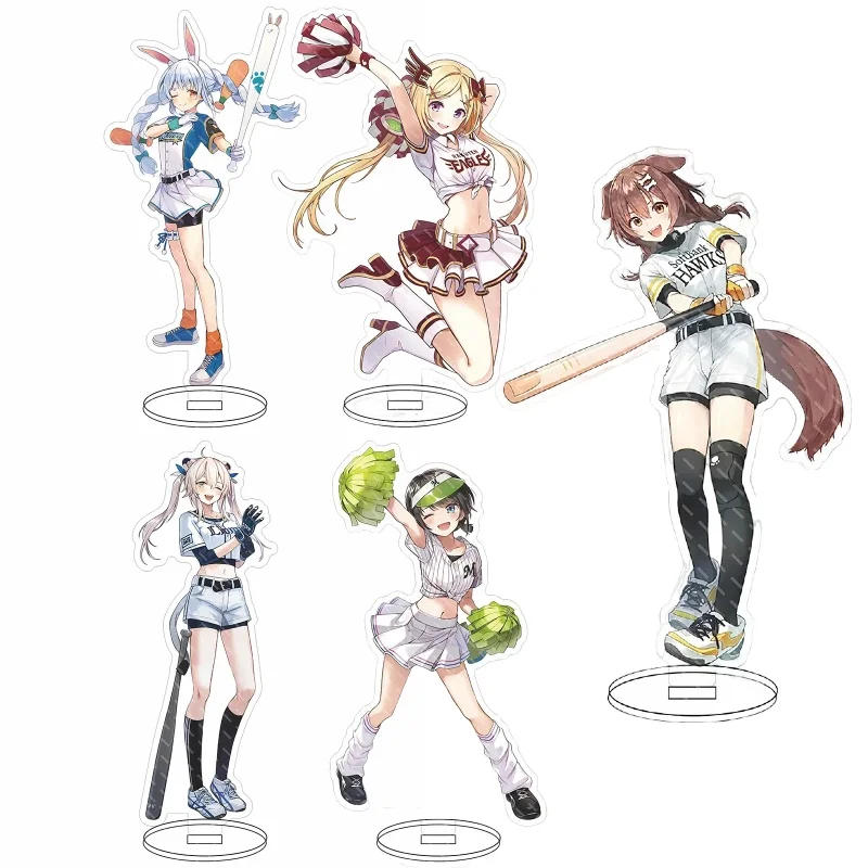 Hololive Vtuber Baseball version of big standing card often dark forever Big God Tianyin he star street coma acrylic decoration