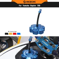 NICECNC ATV tapa de tanque de gasolina y combustible para Yamaha RAPTOR 700R 2013-16 2018-22 Raptor 700 2006-2011 13-22 RT100 TTR110 Accesorios