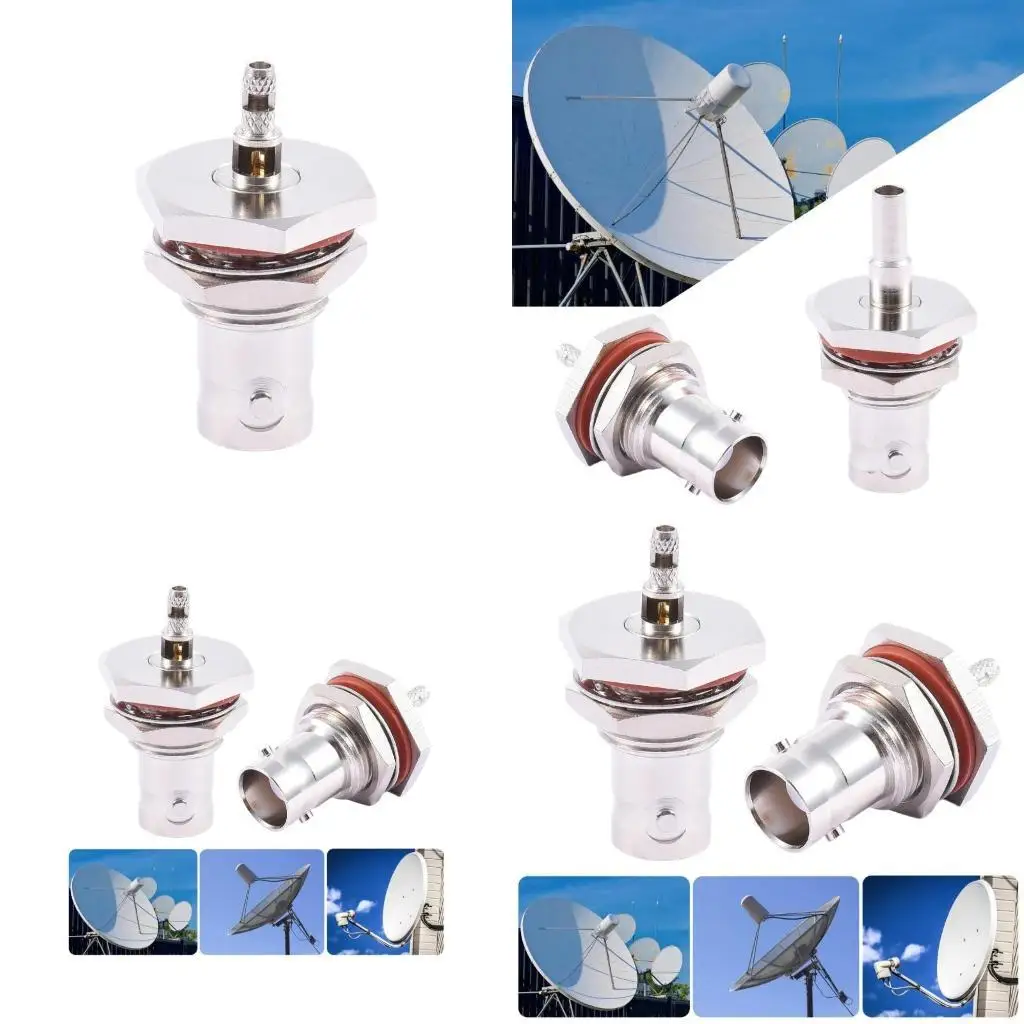 

R53C BNC Adapter BNC-C-KY-1.5 Female Socket Waterproof Joint BNC Joint 75ohm