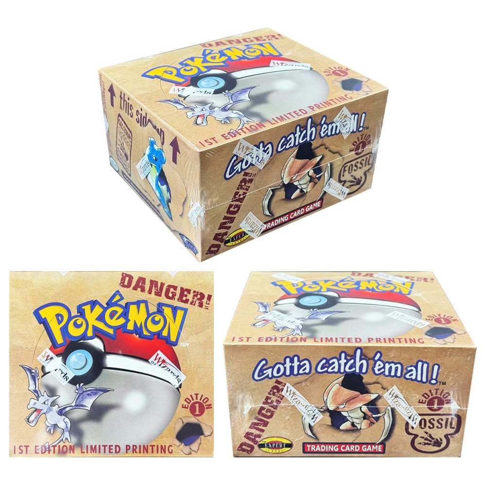 

Pokémon Fossil Booster BoxTCG Proxy 1st Edition Game Cards Best Jungle Booster 1Box 36 Packs Sealed packaging Collecting gifts