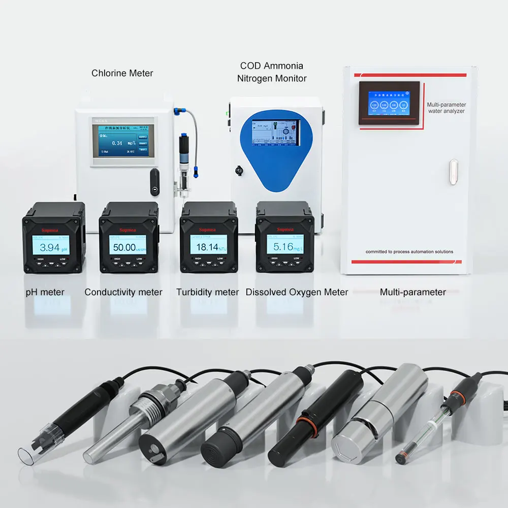 In-line monitoring sensors for drinking water treatment facilities Optical dissolved  meters