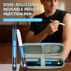 Portable Reusable Insulin Injection Pen for Diabetes Household Syringe Pen Insulin injector for Reduce Blood Sugar