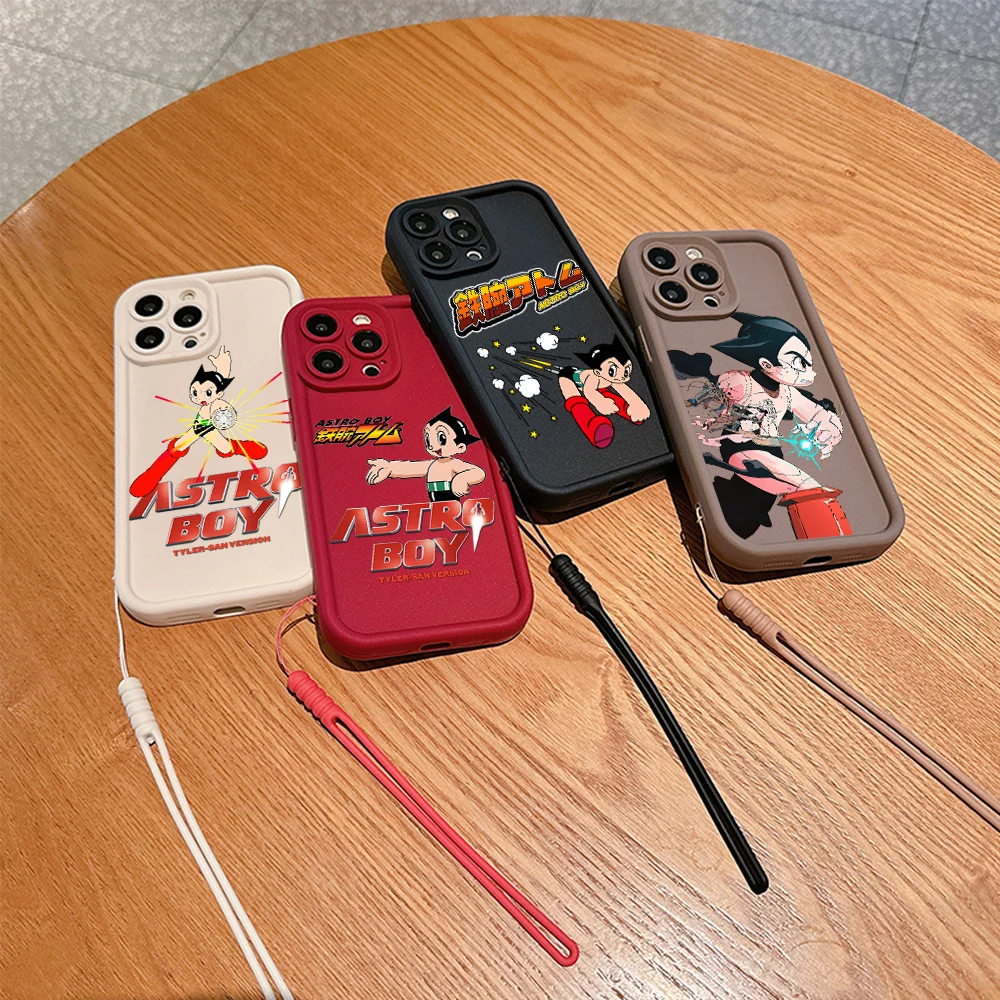 Japan Hot Anime Astro Boy Handy hülle für Samsung S24 S23 S22 Note 20 fe plus Ultra 5g weiche Silikon TPU Abdeckung mit Hands ch laufe