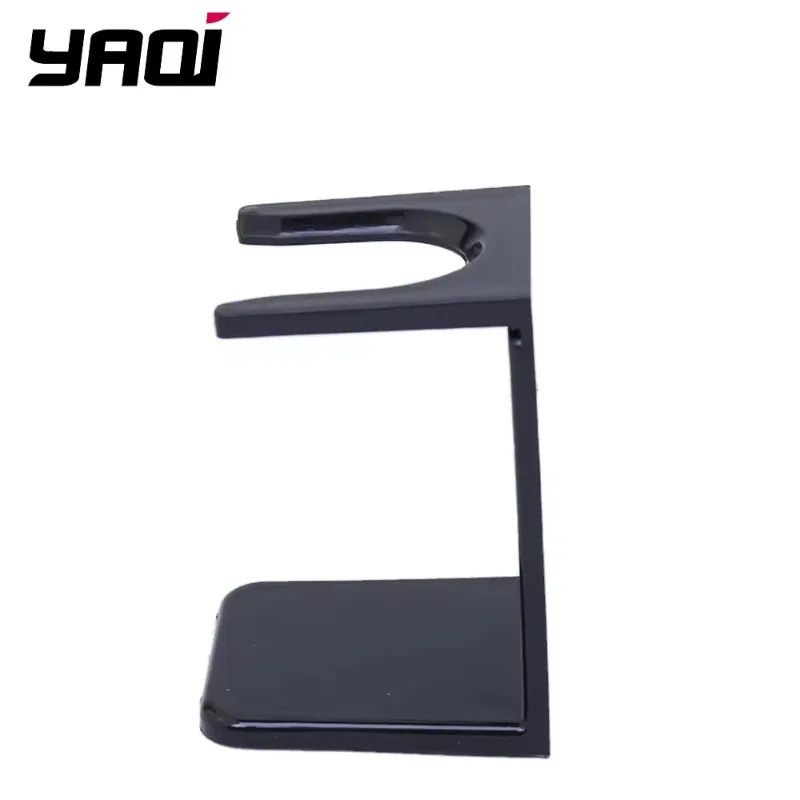 Yaqi Portable Cheap Black Color Shaving Brush Holder Minimalism Durability Shaving Brush And Razor Stand For Put Shaving Tool