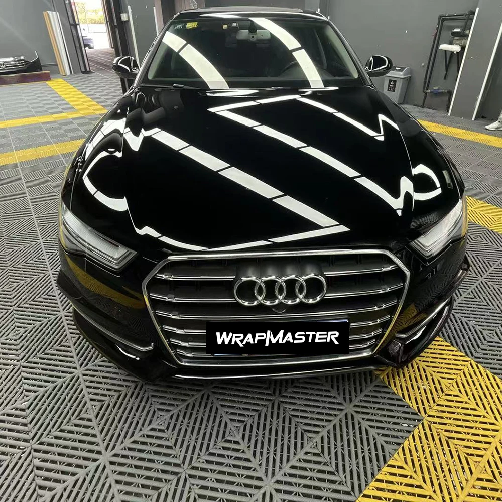 Black Vinyl Wrap For Cars Colorful TPU Car Stickers