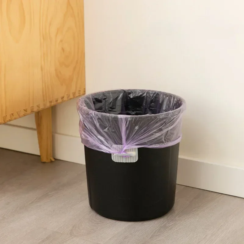 4 Stück Mülls ack Befestigungs clip Anti-Rutsch-Artefakt Mülleimer Seite Clip kreative Eimer Seite Retainer Müll Sortier clip