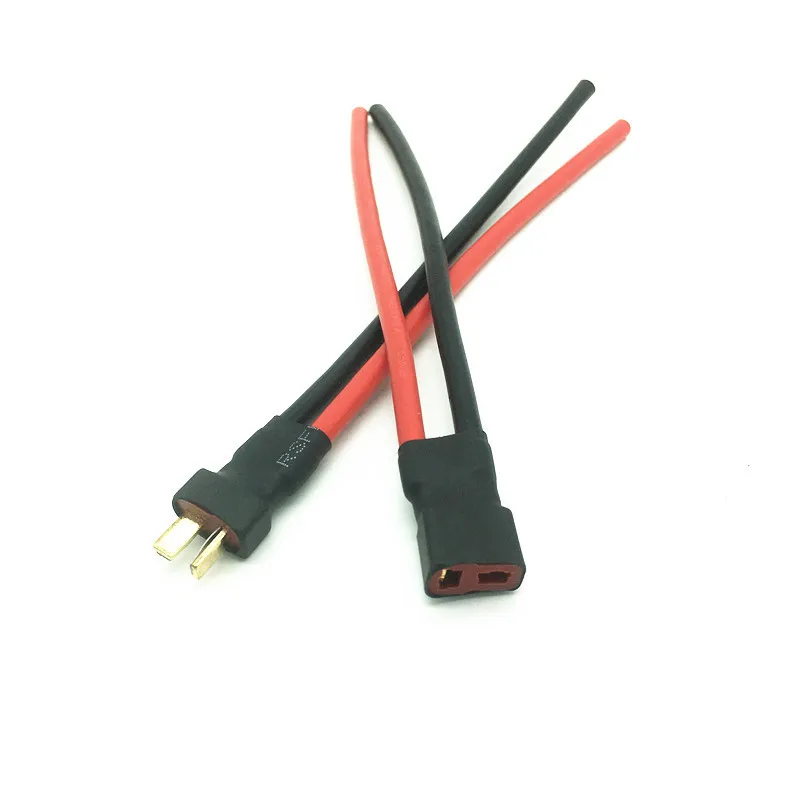 T Type Buchse Stecker Anschluss Weiblichen zu Männlichen T Stecker Batterie Pack Anschluss Kabel Für Rc Lipo Batterie