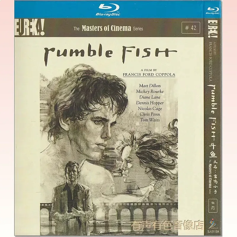 Free Shipping Genuine BD Blu-ray American 83 Drama Movie Fighting Fish Thunder Boy High Definition 1 Disc
