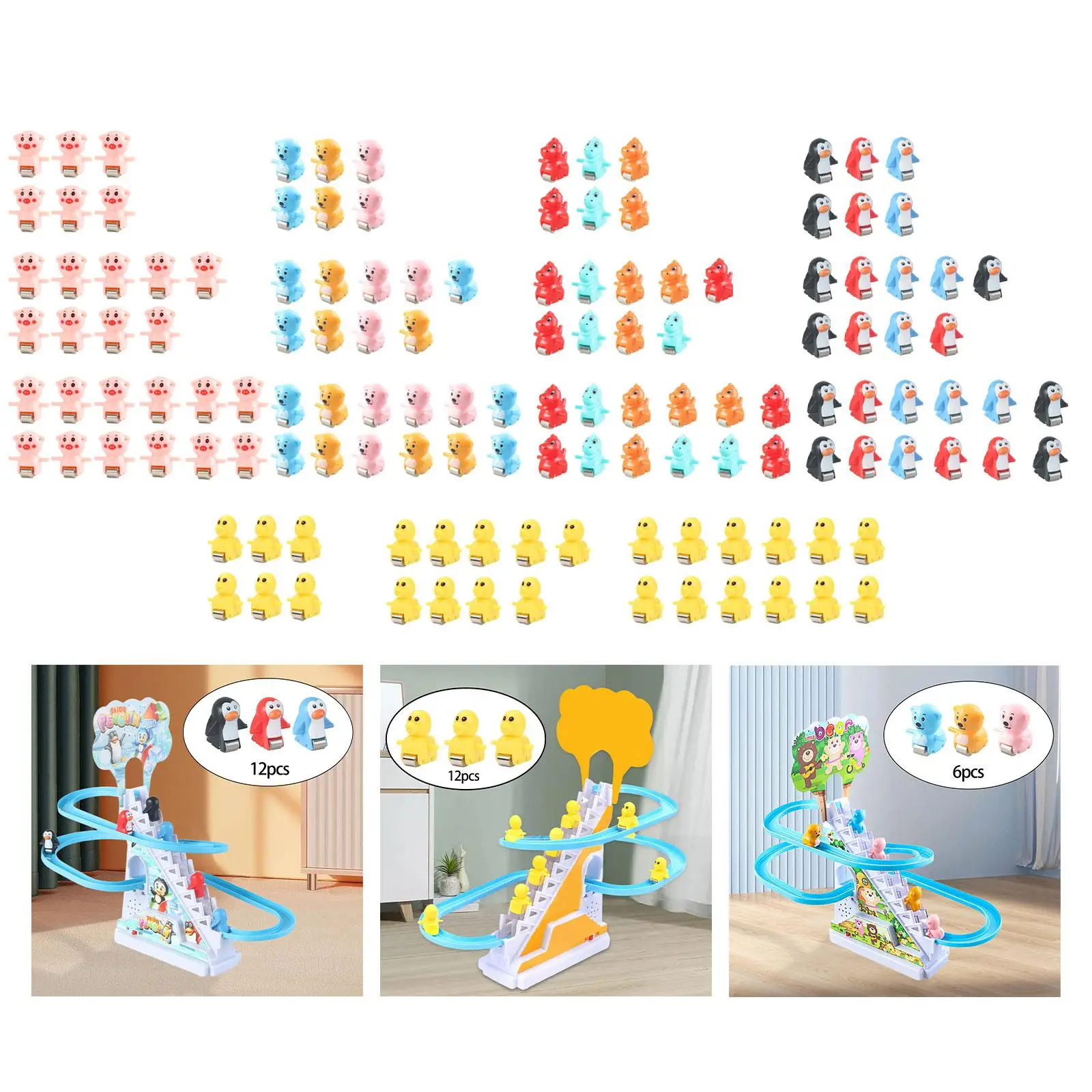 Scale per diapositive Giocattolo Pezzo di ricambio Tracce elettriche Parti di gioco Bellissimo rullo di ricambio