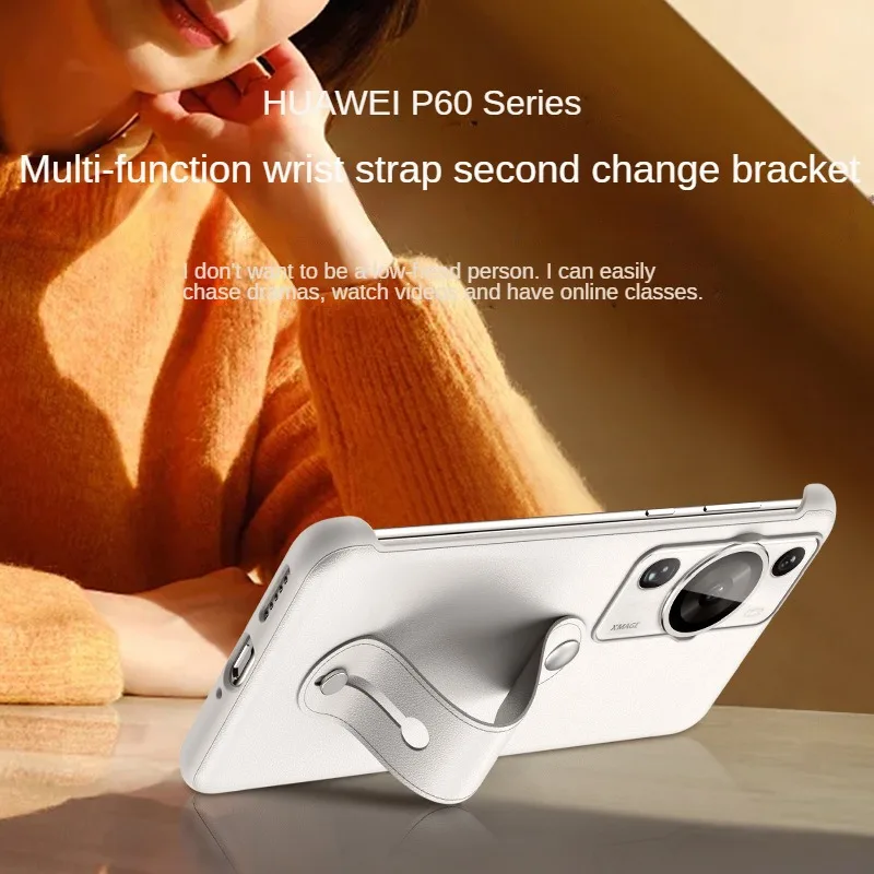 for Huawei P60 Pro Phone Case P60 Wristband All-inclusive Anti-fall Mate50 Borderless Ultra-thin for Huawei Mate 50 Pro Case