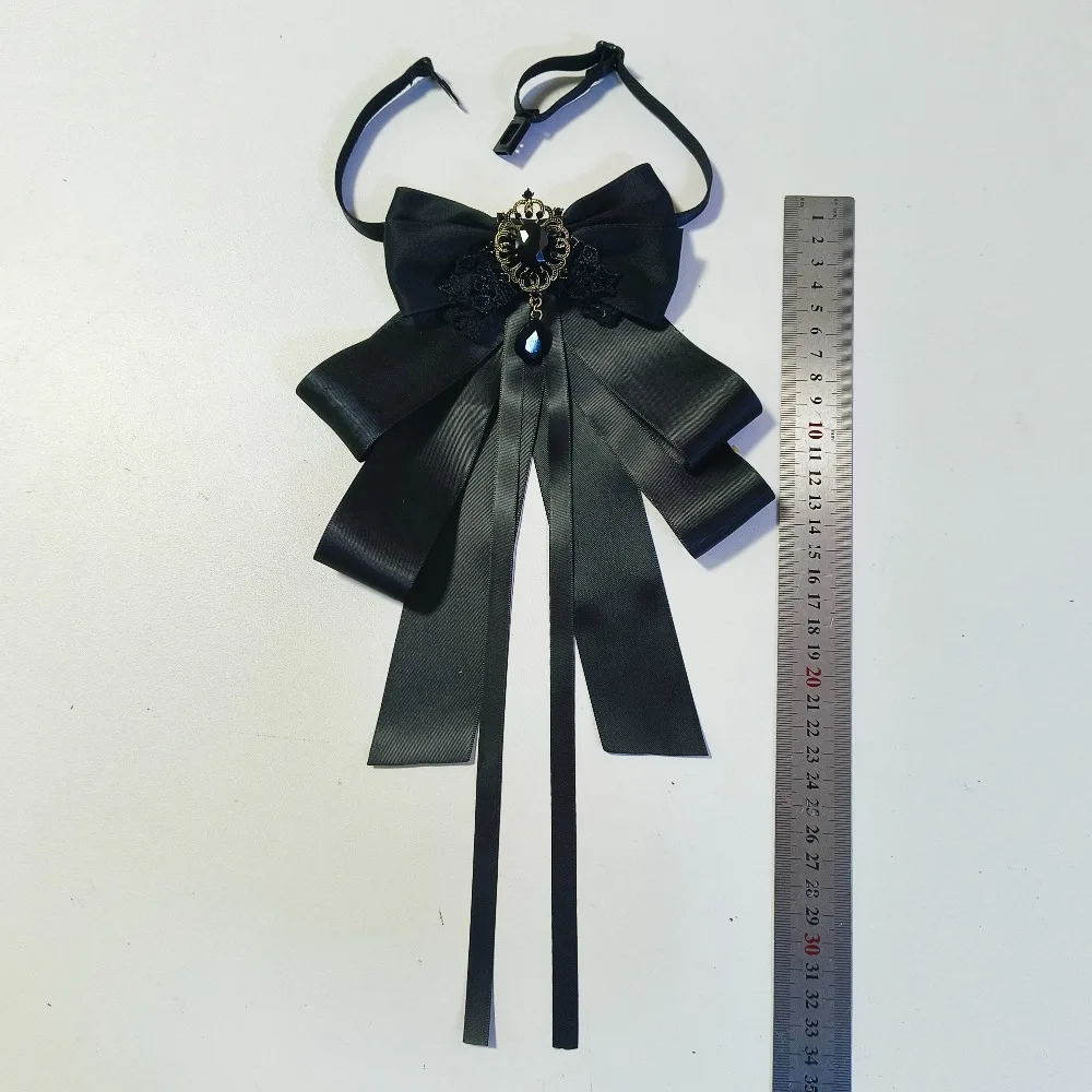 Original Lolita Versatile Scarf Gothic Bow Tie Retro Court Versatile Fake Collar Saliva Towel