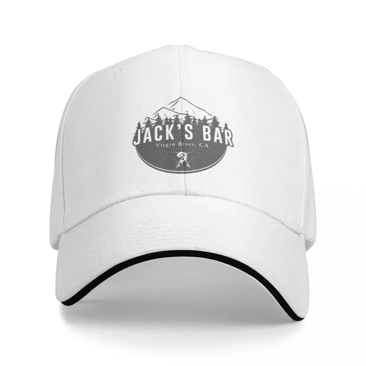 

Jack's Bar Virgin River Cap Baseball Cap sunhat hat man for the sun sports caps Hat female Men's