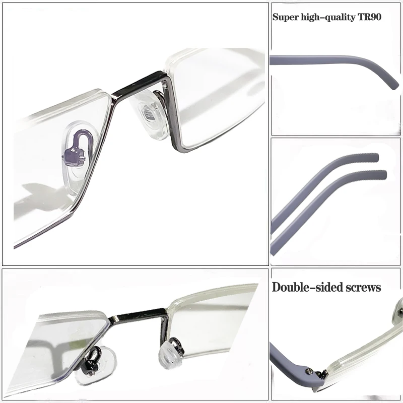 May Flower TR90 Dekorative Brille Keine Dioptrien Null Herrenbrille Blaulichtblockierende Lesebrille für Männer + 1,25 + 1,75 + 2,25 + 2,75 – Detail 5