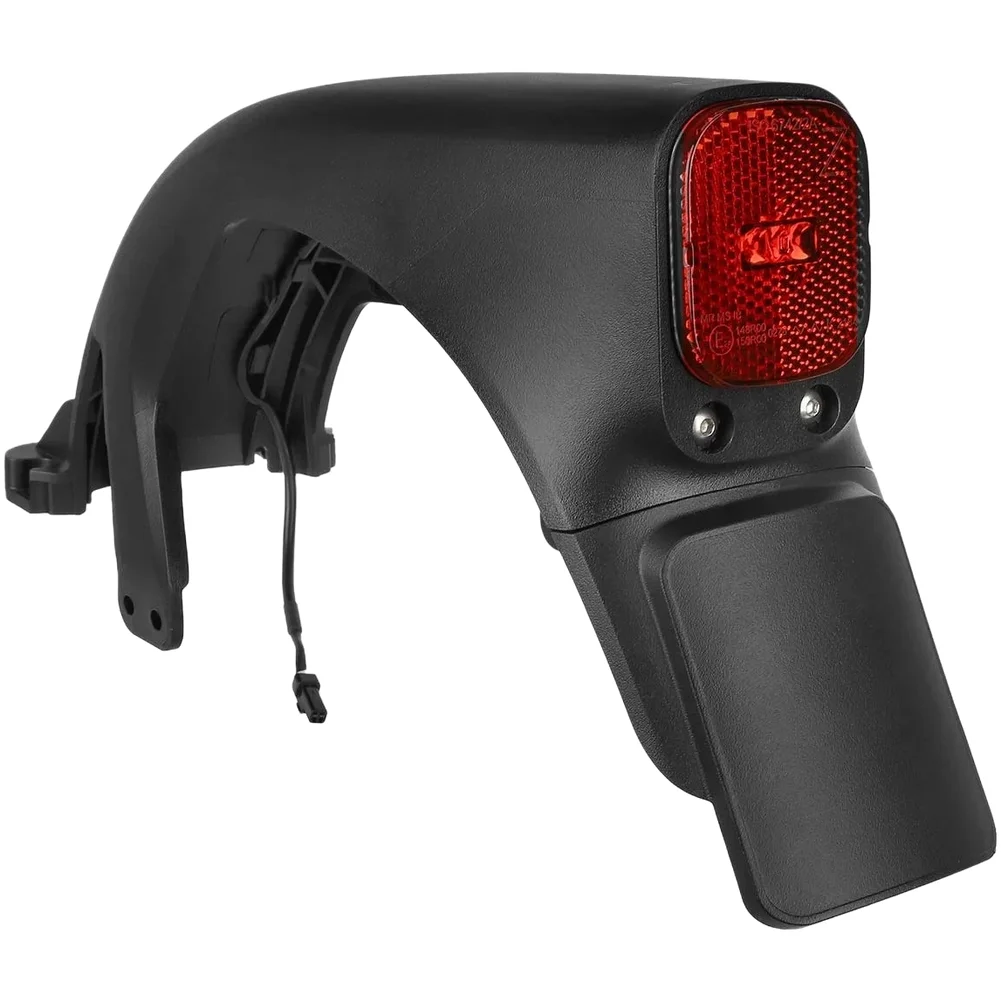 

Scooter Rear FOR Fender Mudguard Kit With License Plate Bracket Original Insurance Plate Base Reflective Shell Plastic Accessory