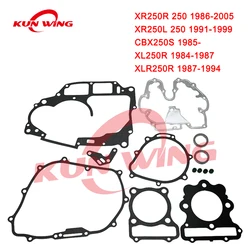 Engine Completed Full Gasket Set for Honda XR250 XR250R XR250L XL250R XLR250R XR XLR 250 Motorcycle Parts