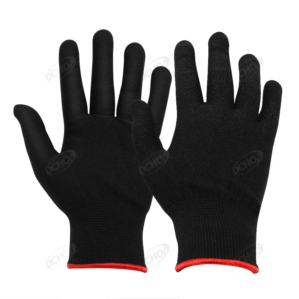 3/5 Paar DCHOA Antistatische Vinyl-Wickelhandschuhe Nylon-Fensterfolien-Applikations-Schutzhandschuhe Auto-Folierungs-Tönung Arbeitshandschuhe