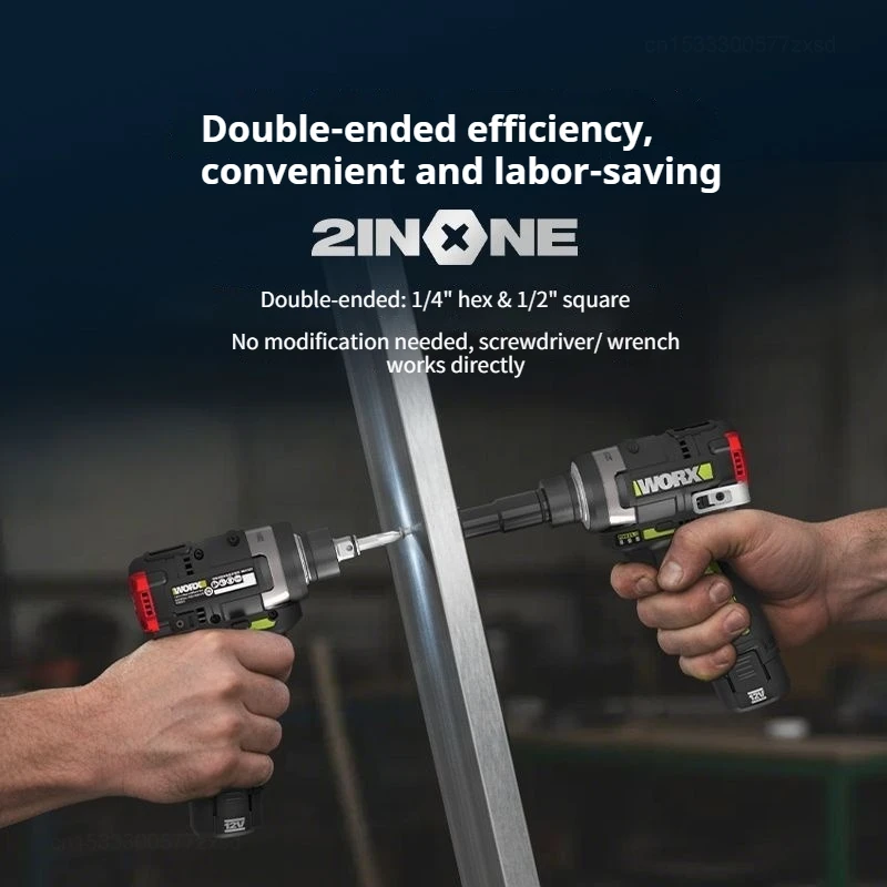 WORX WU132T  Impact Wrench Screwdriver Brushless Electric Screwdriver Drill Metalworking Smart Cutch High Torque Professional