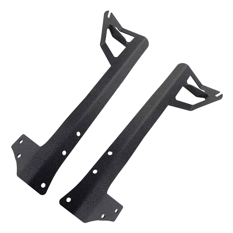 52 Inch LED Light Bar Mounts, Upper Windshield Light Bar Brackets Compatible with Jeep Wrangler JK JKU 2007-2017